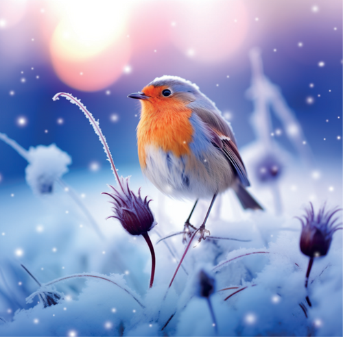 2025 Lavender Robin (Pack of 10)