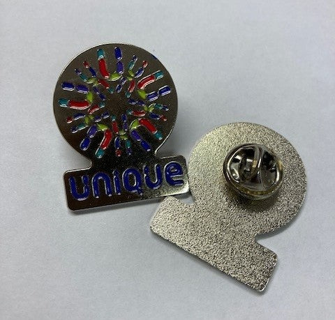 New Logo Pin Badge