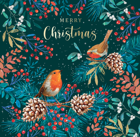Christmas Cards 2023 (Pack of 10): 2023 Robins